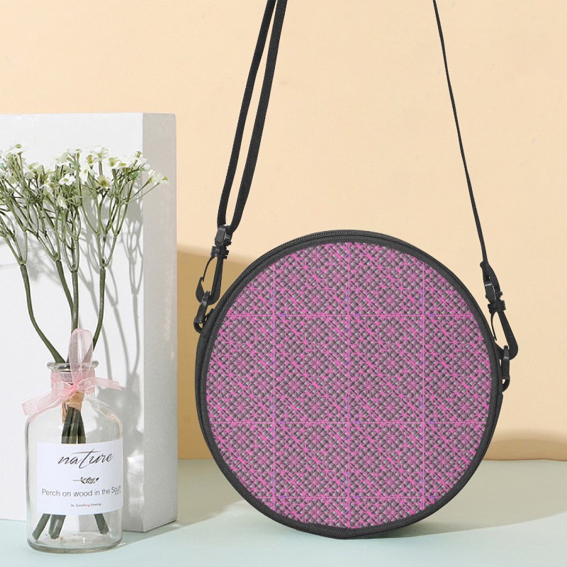 Round Satchel Bag