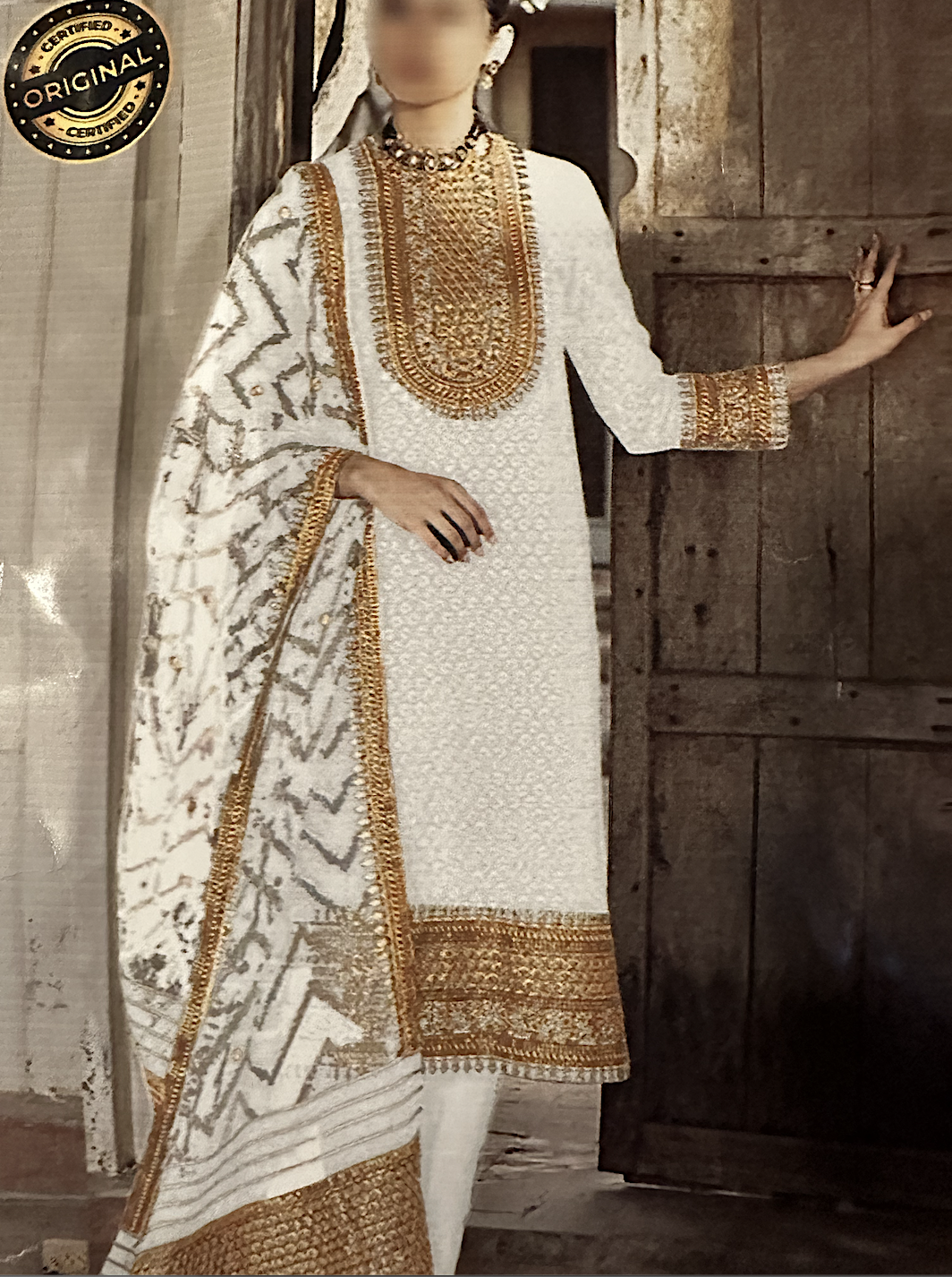 Painjabi embroidered