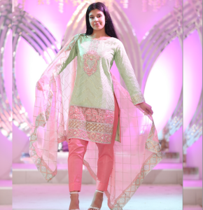 New Style Embroidered Painjabi